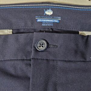 Southern Tide Jack Performance Pant Mens Navy Polyester W40 L31 Golf Casual